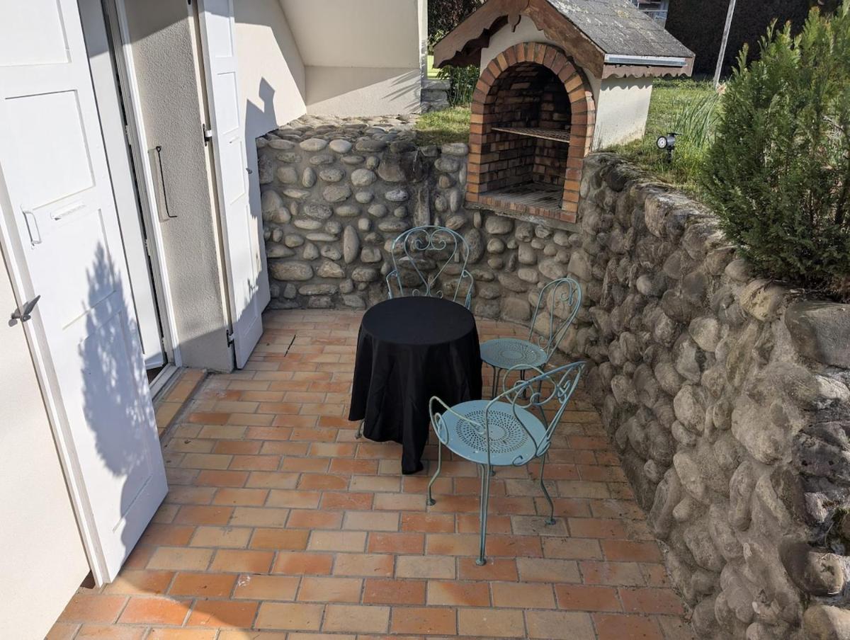 Appartement Verdoyant Au Bord Du Lac Leman Entre Evian Et Thonon Dans Une Villa Publier Kültér fotó